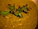 Red Russian Kale & Pea Soup