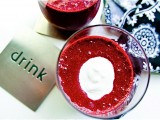 Red Velvet Smoothie with Cashew Cream “Filling”