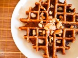 Roasted Grapefruit Waffles