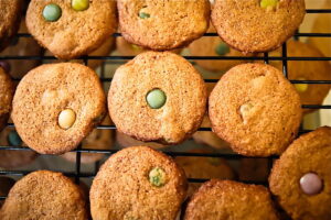 Vegan "M&M" Cookies 7