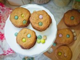 Vegan M&M Cookies