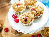 Cherry Cheesecake Muffins