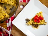 Mushroom Cheddar Frittata