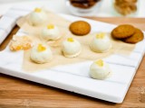 White Chocolate Pumpkin Gingersnap Truffles