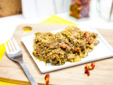 Cheesy Broccoli Spaghetti Squash Casserole