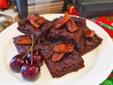 Bex’s Fudge Brownies with Candied Pecans