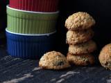 Richa’s Zesty Coconut Macaroons with Cranberries and Pistachios