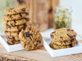 Pistachio Butter Chocolate Chunk Cookies