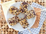 Double-Dipped Chocolate Covered Frozen Bananas
