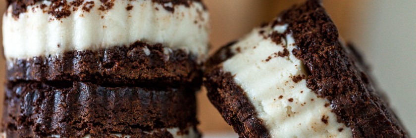 Brownie Ice Cream Sandwiches