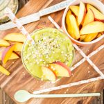 Energizing Peach Green Tea Smoothie