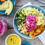 The Macro Bowl with Turmeric-Tahini Dressing