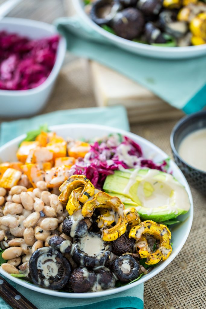 Roasted Rainbow Winter Bowl