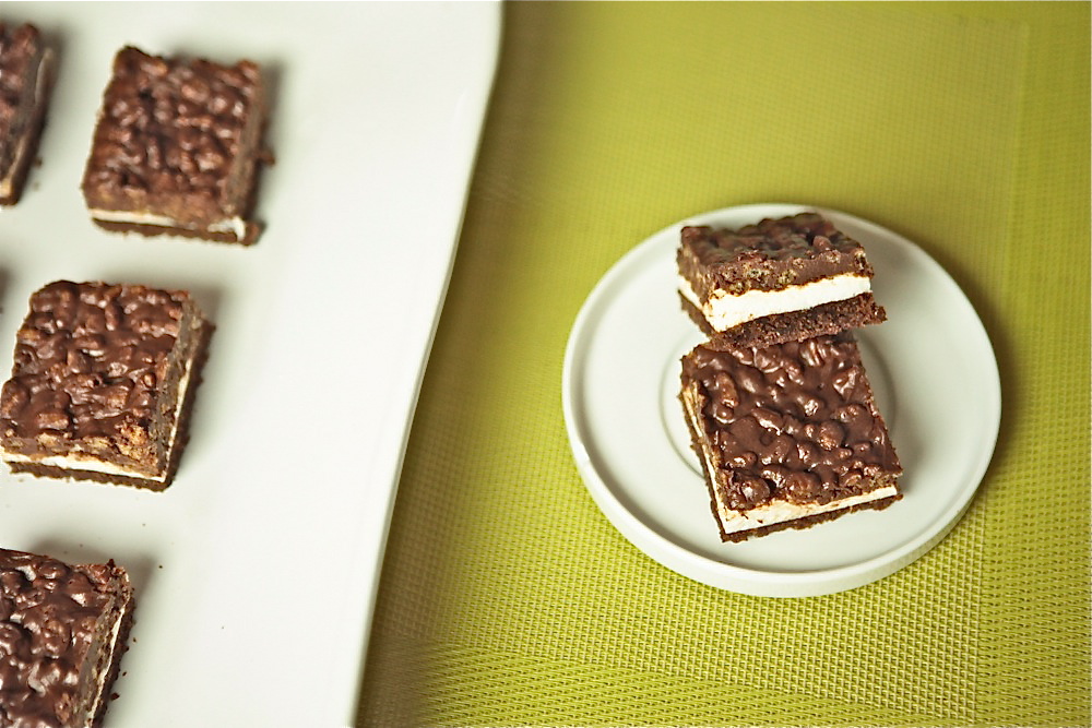 Deluxe Chocolate Marshmallow Bars 