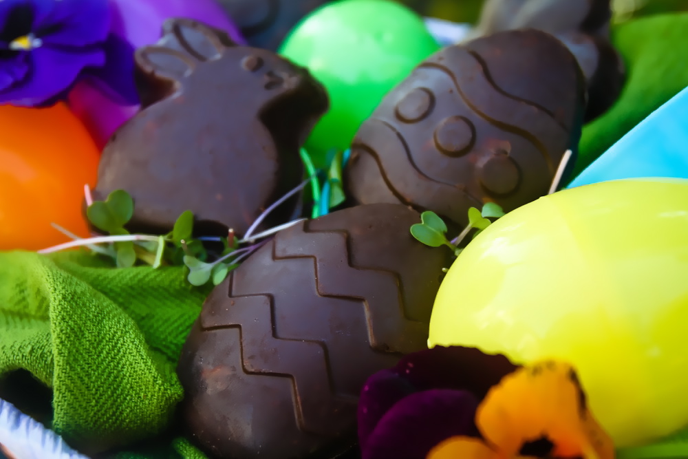 Chocolate Peanut Butter Easter Candy