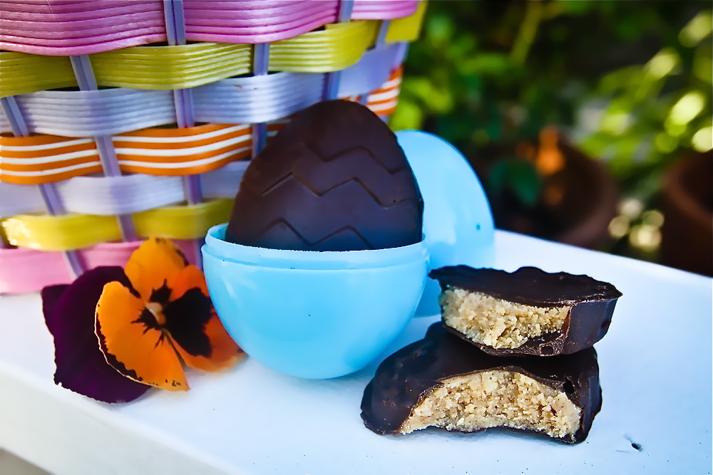 Chocolate Peanut Butter Easter Candy