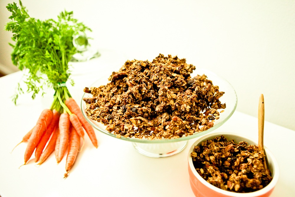 Carrot Cake Granola 