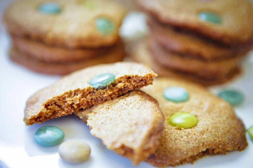 Vegan "M&M" Cookies