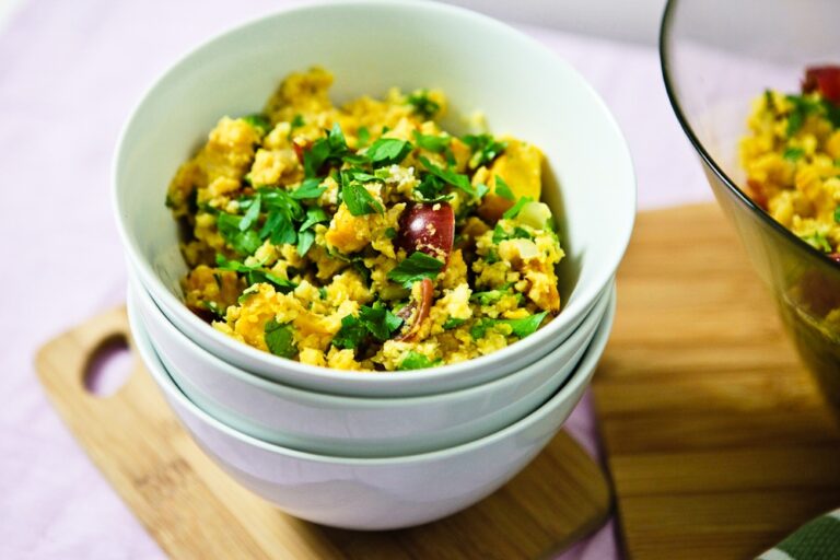 Lemon Parsley Millet & Couscous Salad with Lemon-Ginger ...