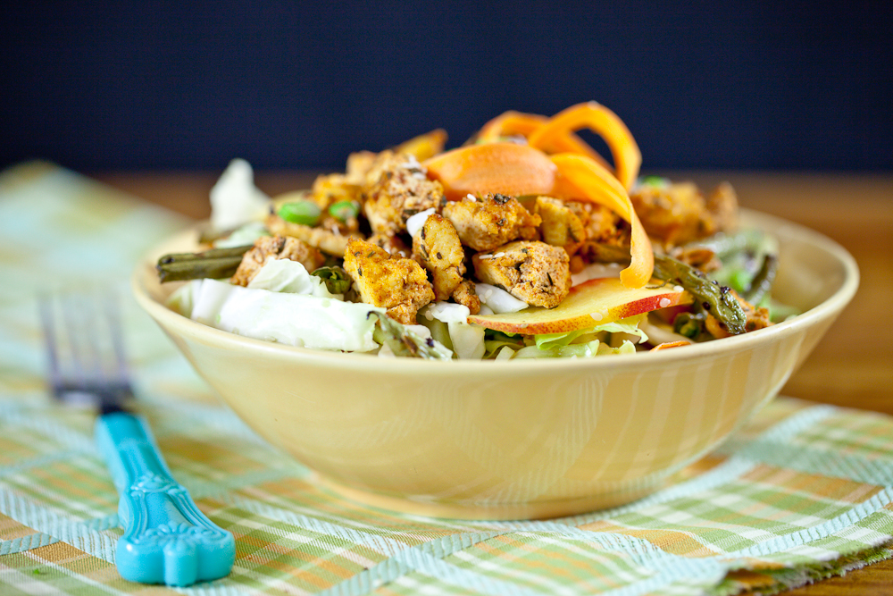 Chickenless Cabbage Salad