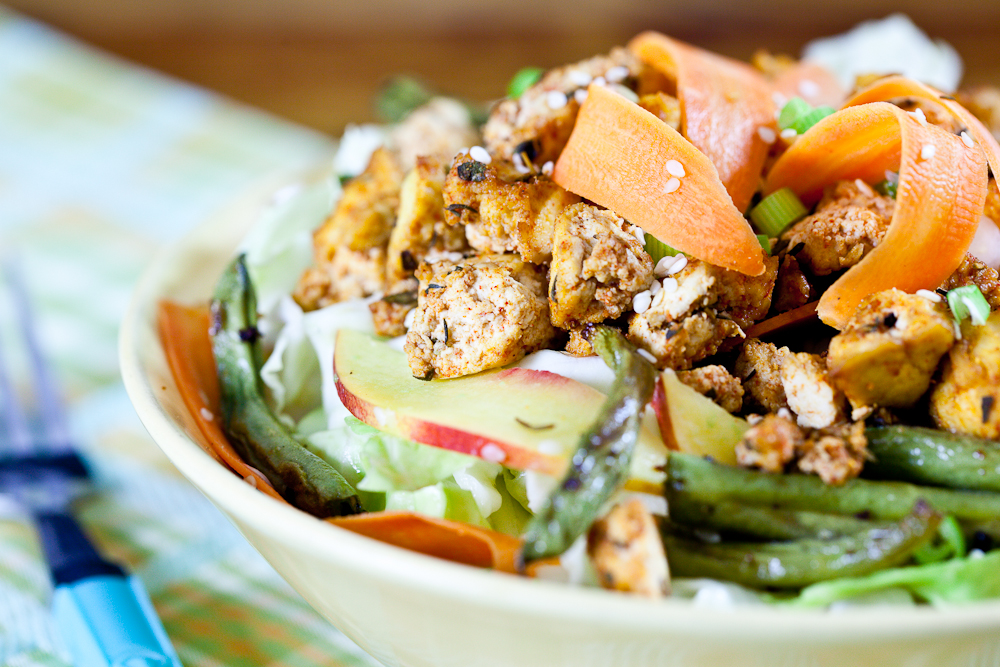 Chickenless Cabbage Salad