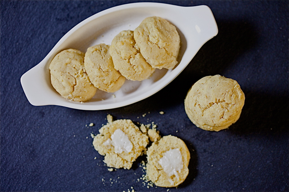 Chickpea Cornbread Biscuits 