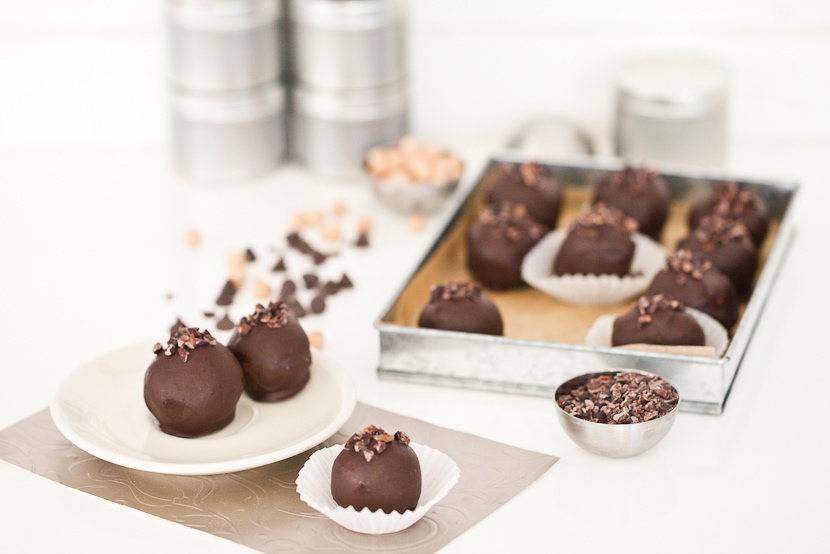 Chocolate Chickpea Truffle