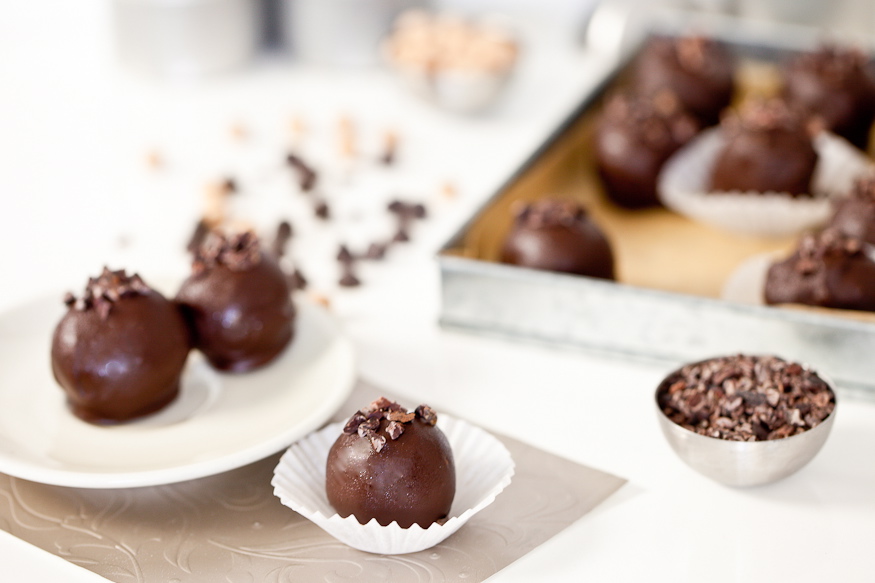 Chocolate Chickpea Truffle