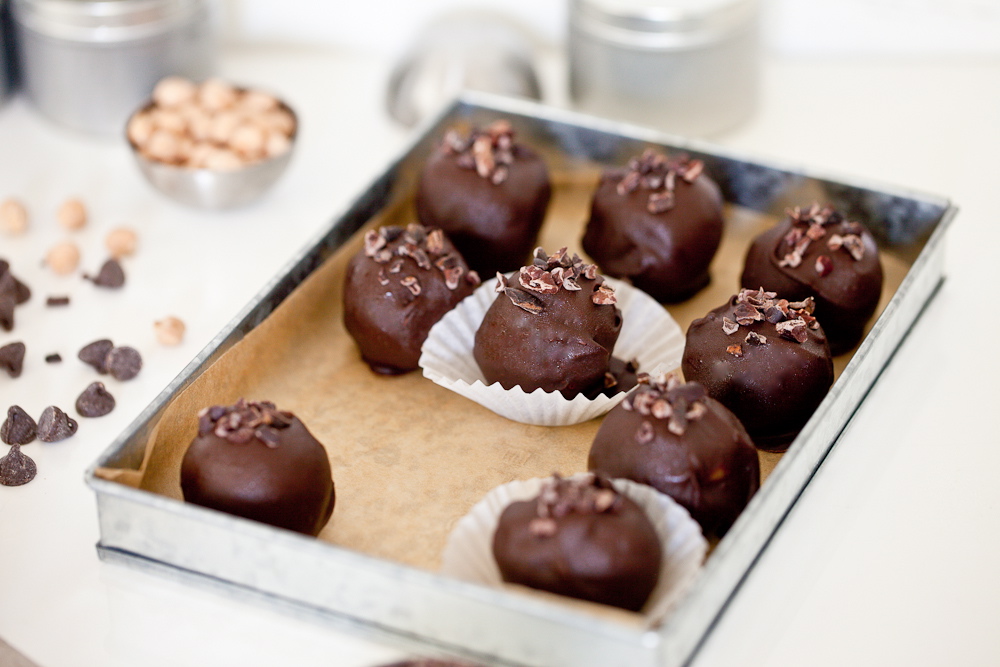 Chocolate Chickpea Truffle