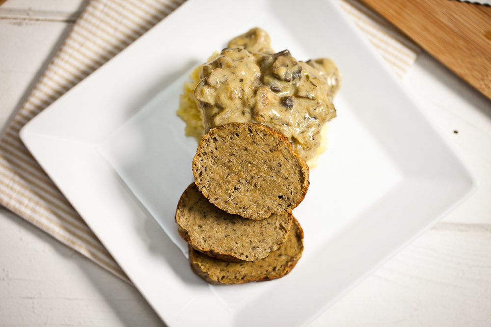 Seitan Mushroom Roast