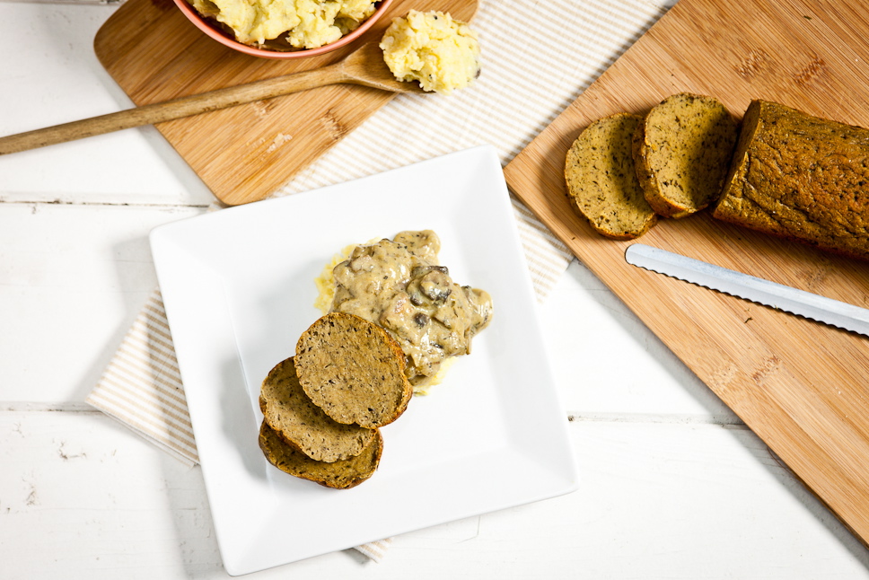 Seitan Mushroom Roast