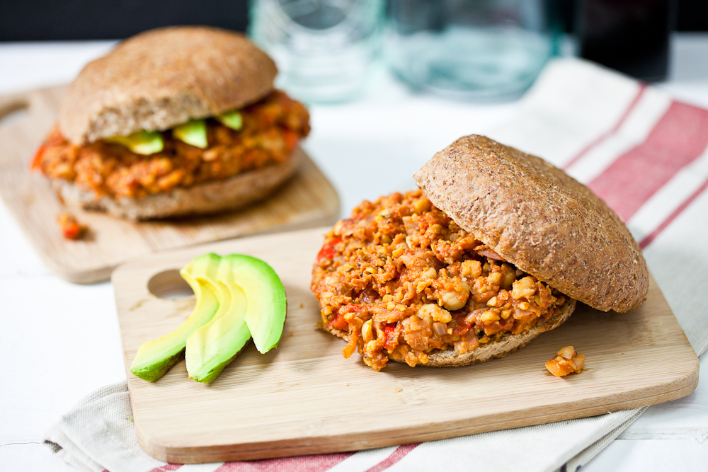 Sloppy Chicks (Chickpea Sloppy Joes)