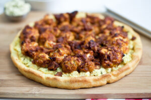 Buffalo Cauliflower Wing Pizza 