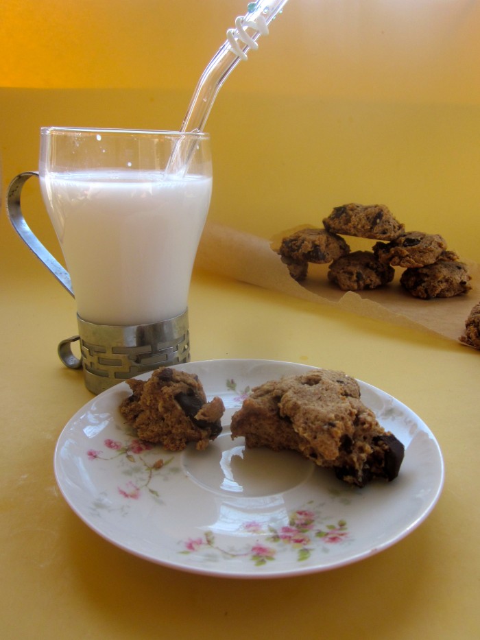 Banana Bread Chocolate Chunk Cookies