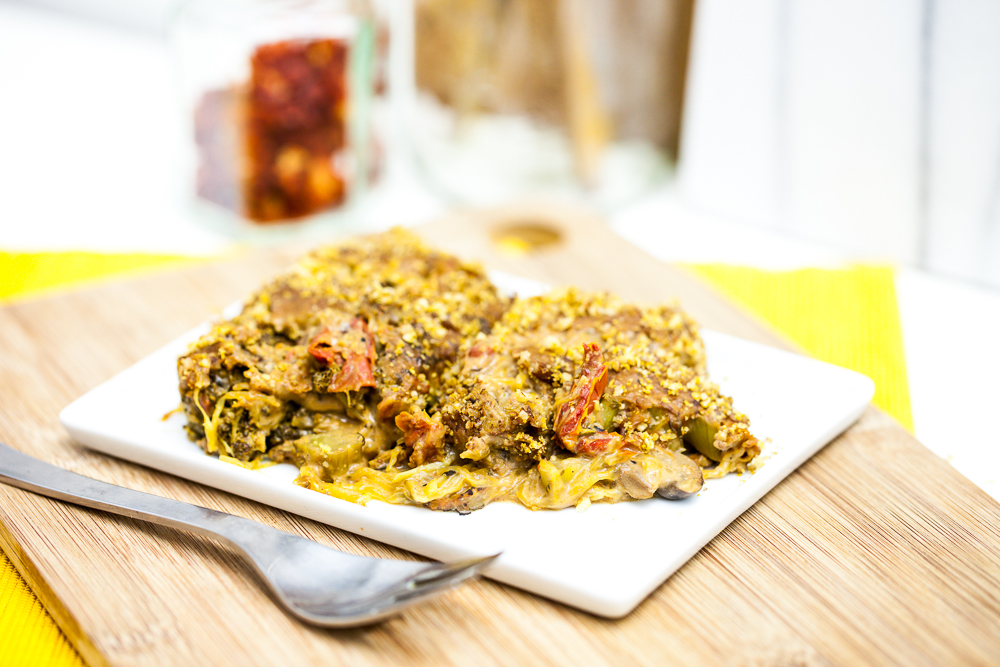 Cheesy Broccoli Spaghetti Squash Casserole 