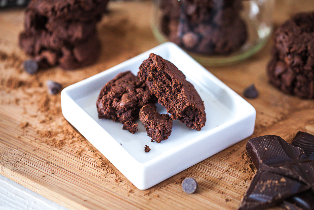 Ultimate Quadruple Chocolate Chip Cookies 