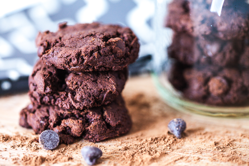 Ultimate Quadruple Chocolate Chip Cookies 