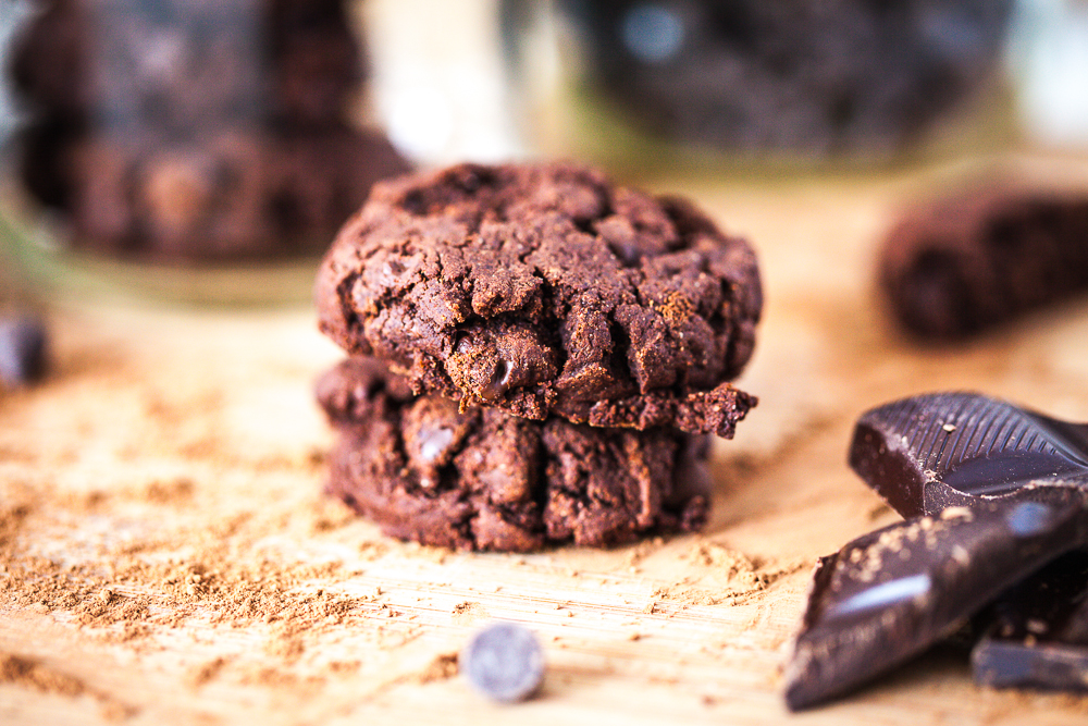 Ultimate Quadruple Chocolate Chip Cookies 