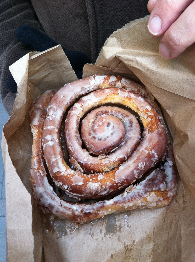 The Cinnamon Snail Cinnamon Roll