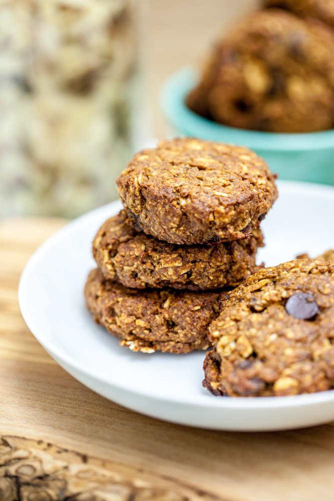 Chewy Apricot Almond Oatmeal Cookies