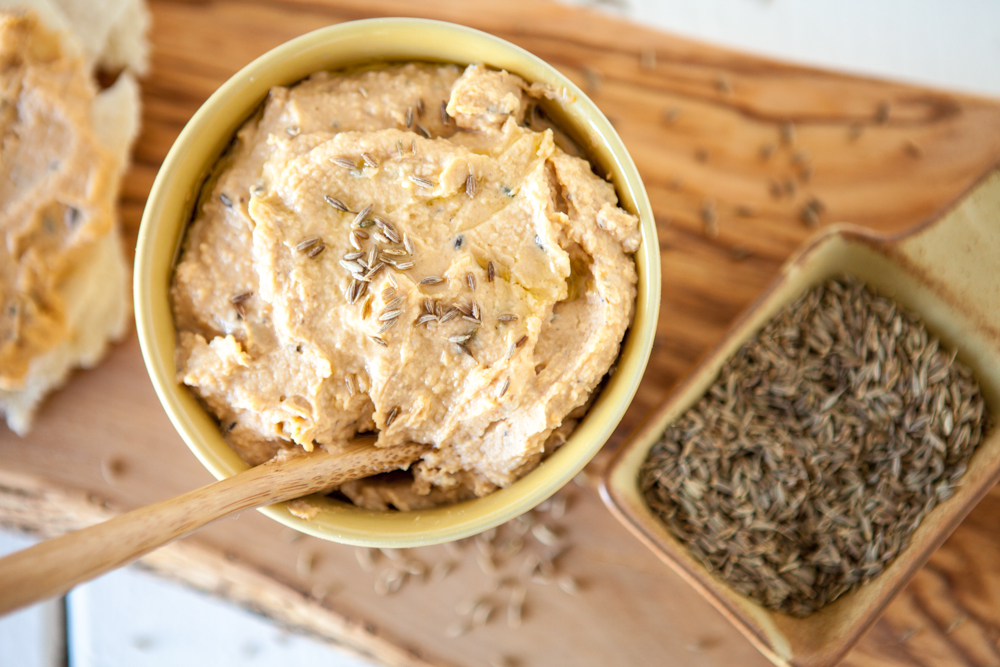 Miso Cumin White Bean Hummus