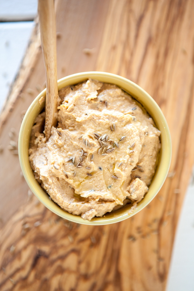 Miso Cumin White Bean Hummus