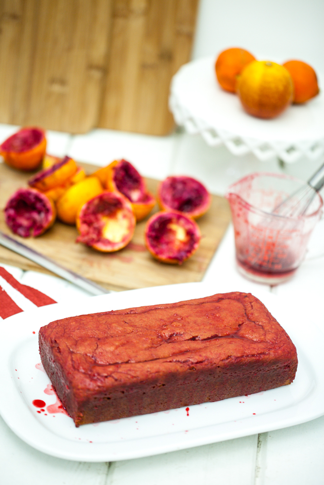 Saffron Blood Orange Pound Cake | Keepin' It Kind