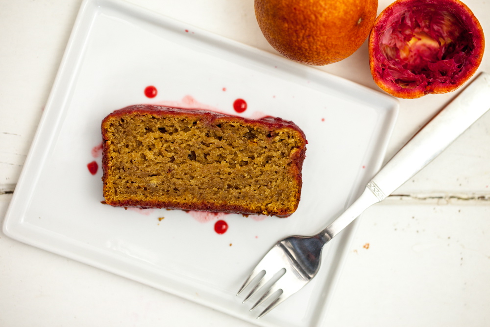 Saffron Blood Orange Pound Cake | Keepin' It Kind