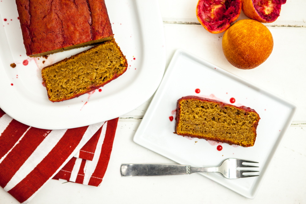 Saffron Blood Orange Pound Cake | Keepin' It Kind