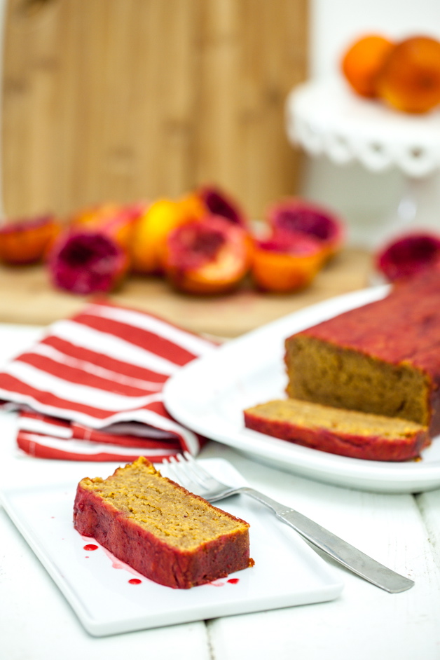 Saffron Blood Orange Pound Cake | Keepin' It Kind