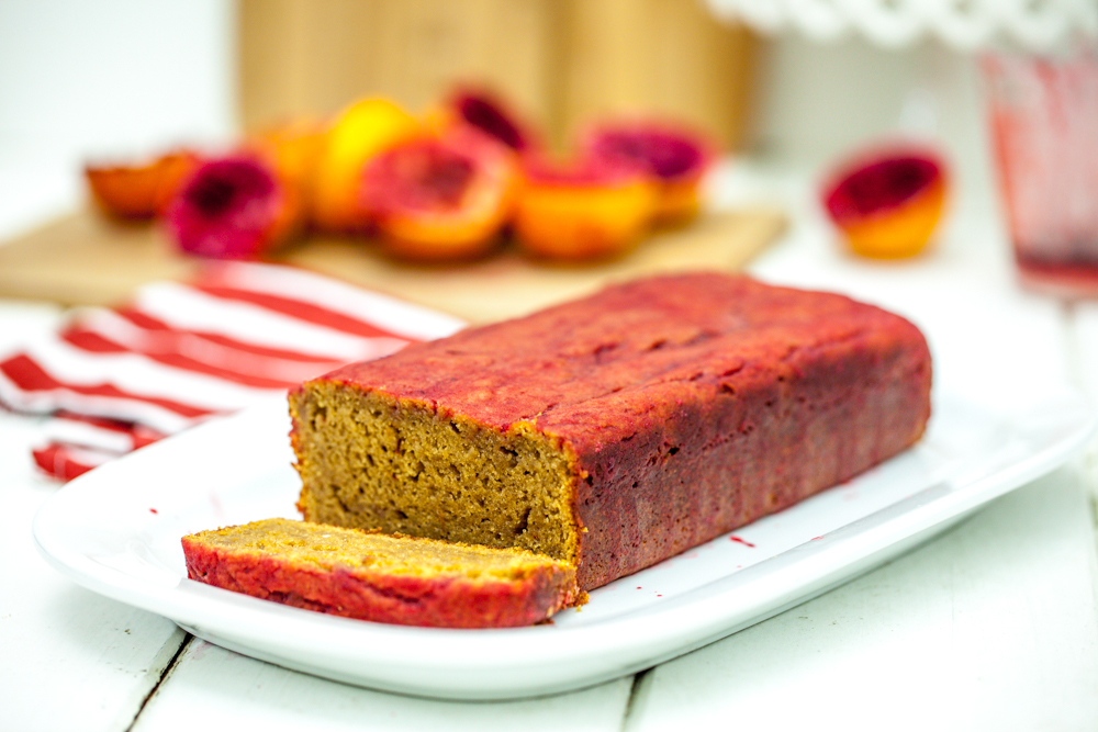 Saffron Blood Orange Pound Cake | Keepin' It Kind