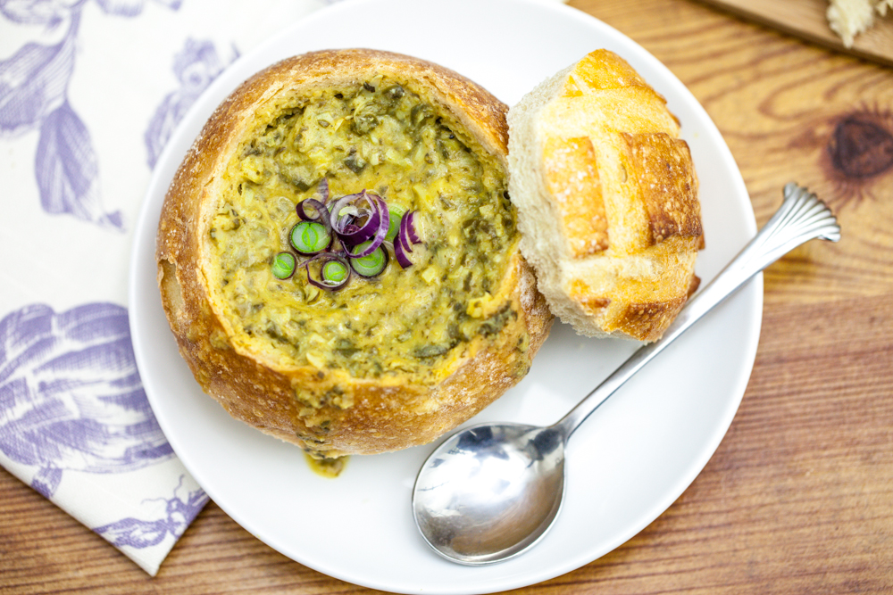 Spinach Artichoke Soup