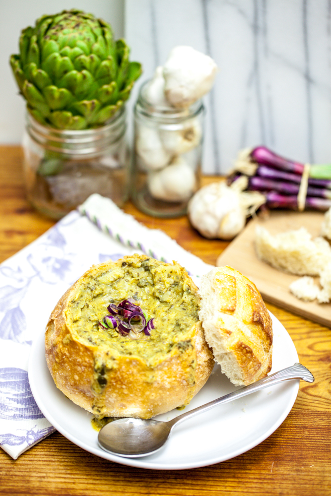 Spinach Artichoke Soup