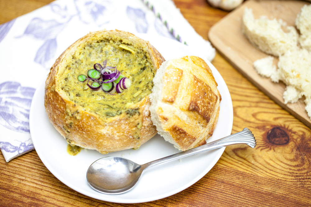 Spinach Artichoke Soup